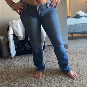 Boot cut jeans